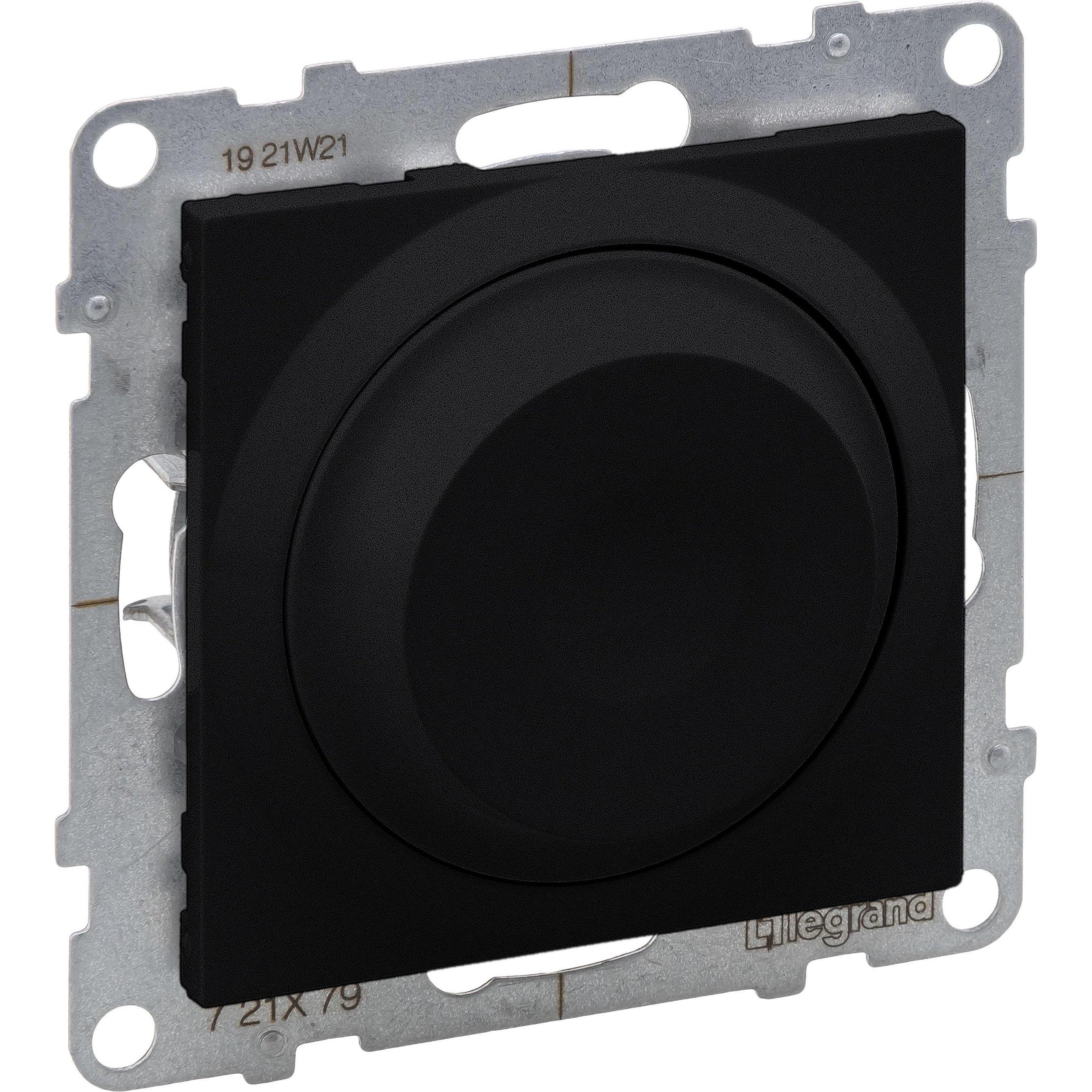 Legrand, Steckdose, Rotary Dimmer 300w All Charges Black