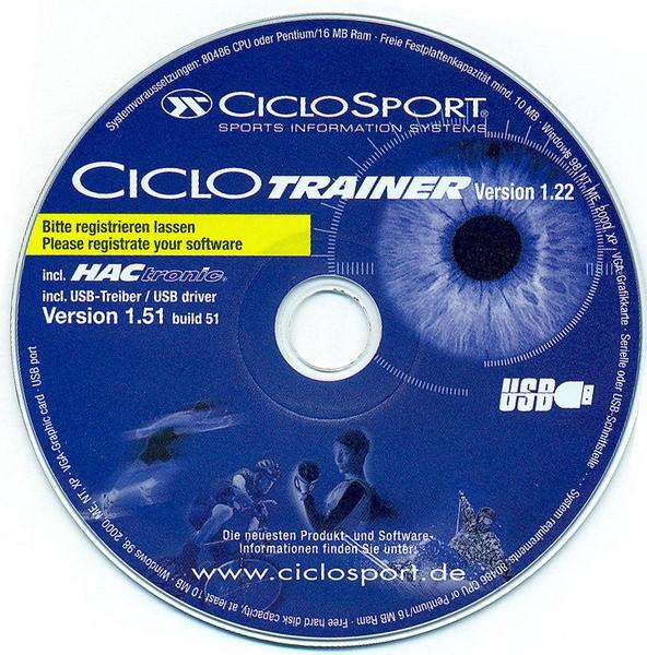 Image du produit MGA Logiciel Ciclosport Ciclo Trainer