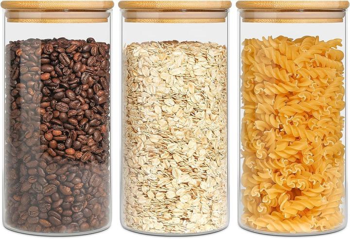 Immagine prodotto ComSaf 3-teiliges Vorratsgläser-Set (0.90 l)