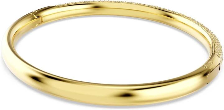 Produktbild Swarovski Sublima Armreif Schnee Pavé Weiss Goldlegierungsschicht (18.50 cm, Swarovski Metall)