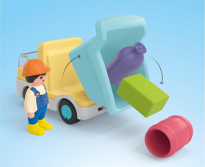 Produktbild Playmobil LKW mit Sortiergarage
