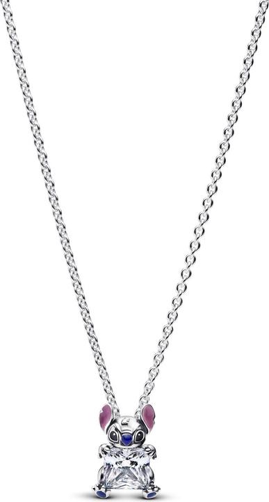 Pandora Disney Stitch Collier Halskette (Silber 925, Emaille)