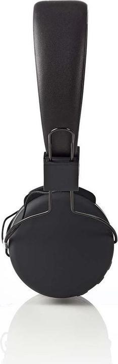 Produktbild Nedis Bluetooth On-Ear Faltbar Integriertes Mikrofon Schwarz, HPBT1100BK, one-Size (Keine Geräuschunterdrückung, 15 h, Kabellos)