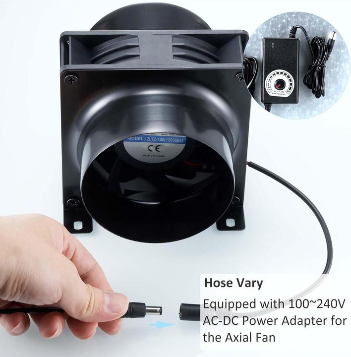 Produktbild Hose Vary Abluftventilator 100mm