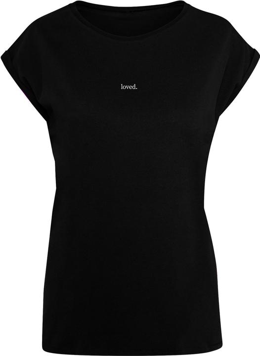 Produktbild Merchcode Ladies Love Extended Shoulder Tee - 113381 (S)