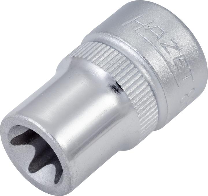 Actual product image HAZET Socket ∙ TORX 880-E11 ∙ Square, hollow 10 mm (3/8 inch) ∙ Outside TORX profile ∙ E11 (10 mm)