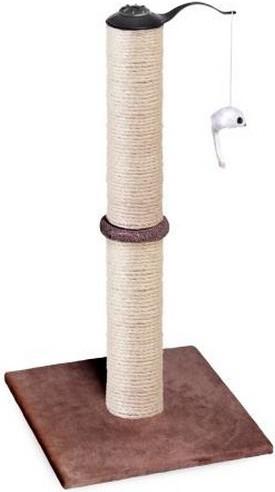 Actual product image Ancol Premo Deluxe cat scratching post (Chocolate)