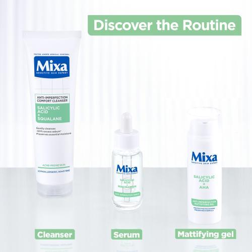 Produktbild Mixa Anti-Imperfection Comfort Cleanser 150 ml (Reinigungstücher Gesicht, 150 ml)
