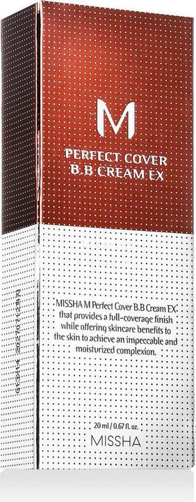 Produktbild Missha M Perfect Cover BB Cream SPF42/PA+++ wielofunkcyjny krem BB No.23 20ml (No.23 Natural Beige)