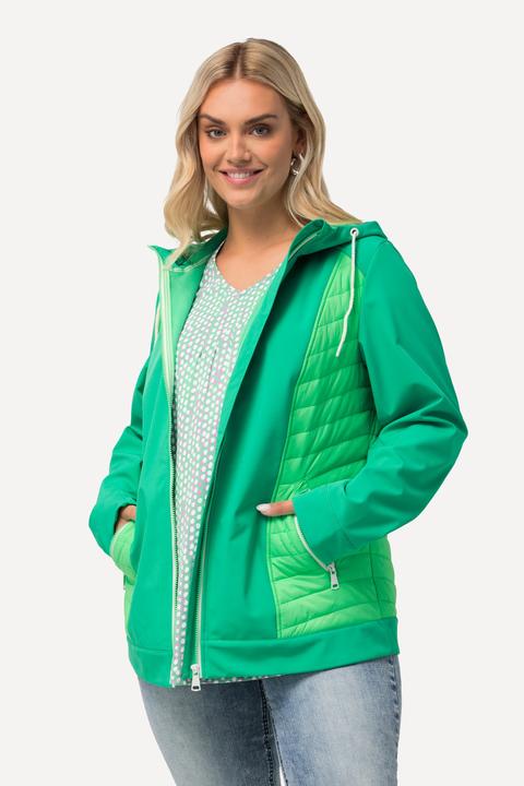 Produktbild Ulla Popken HYPRAR Hybrid-Kapuzenjacke, wasserabweisend (42, 44)