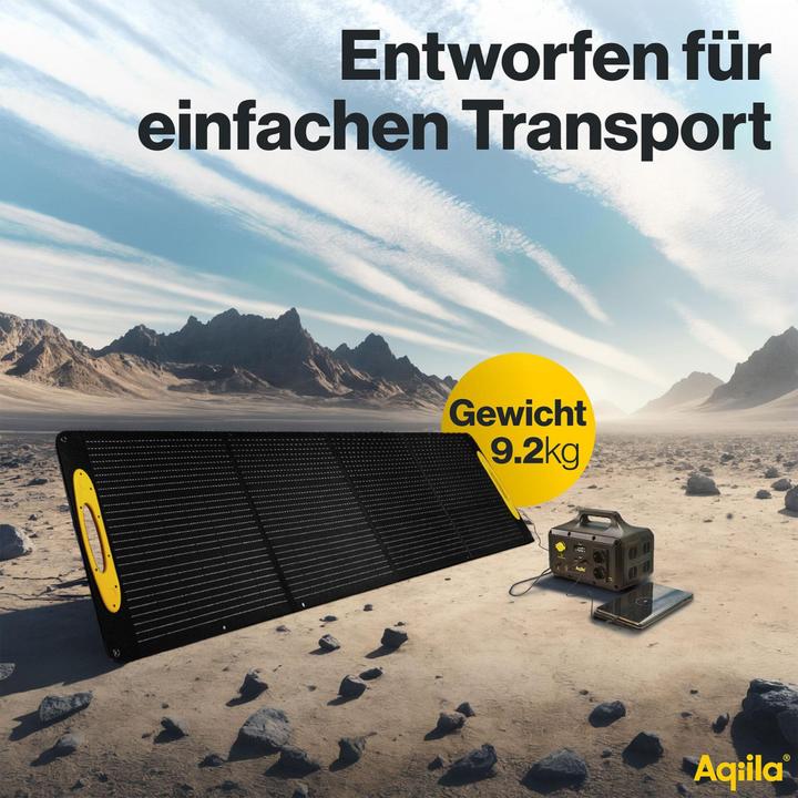 Image du produit Aqiila Sunbird P56 - Panneau solaire pliable (56 W, 1.34 kg)