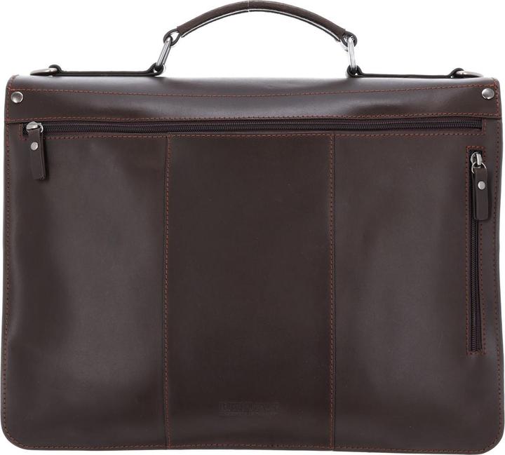 Actual product image Leonhard Heyden Briefcase 2 compartments Dakota (16.10 l)