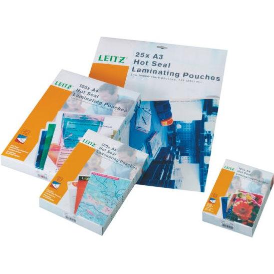 Thumbnail - Leitz, Laminierfolie, Heisslaminierfolien A3 (A3, 100 Stück, 80 µm)