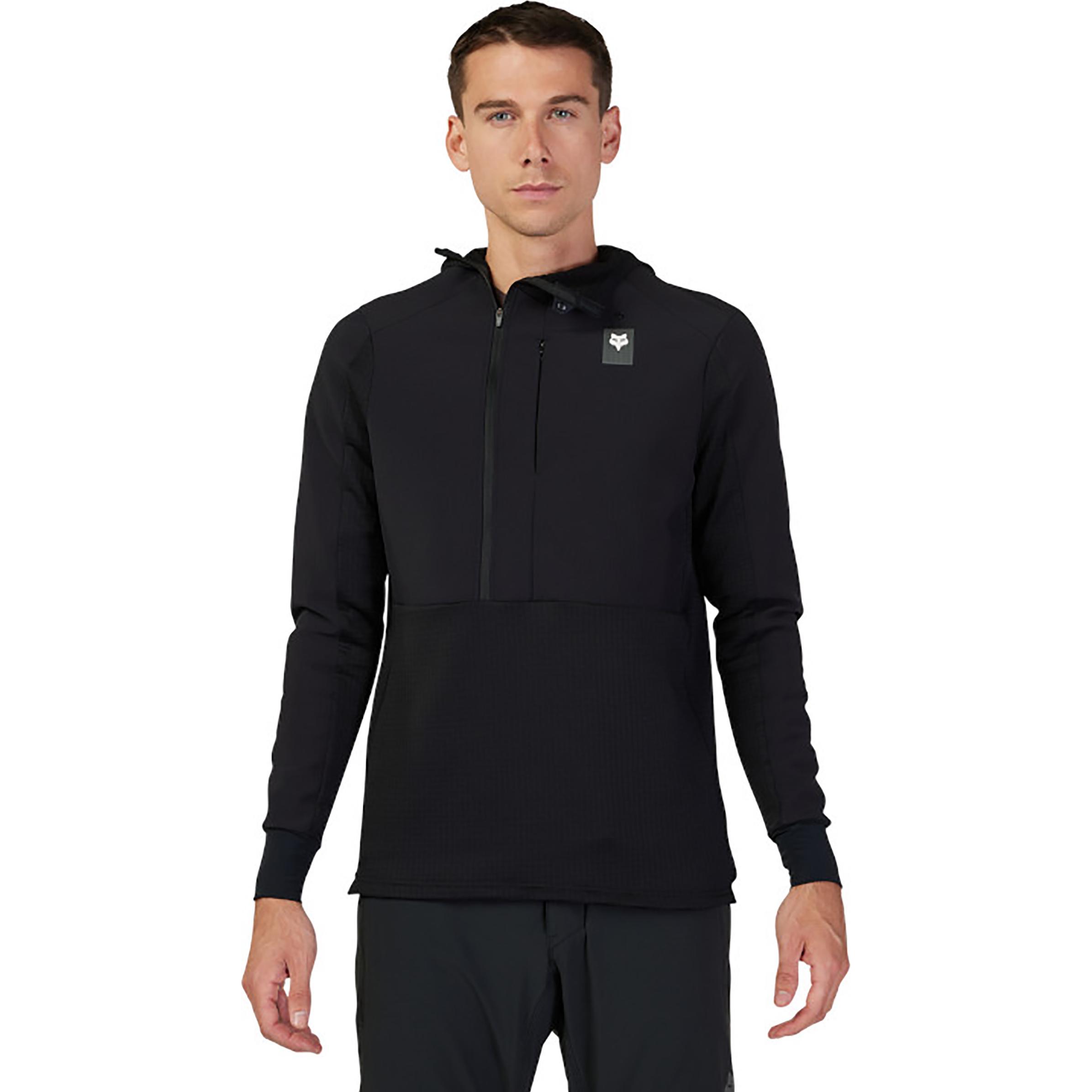 Thumbnail - Fox, Herren, Velojacke, Hoody 24 Defend Thermal Hoodie Blk (XXL), Schwarz, XXL