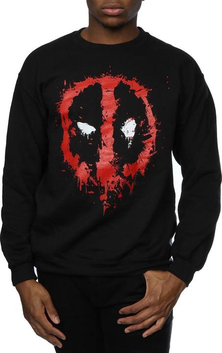 Immagine prodotto Deadpool Splat Face Felpa Uomo (S)