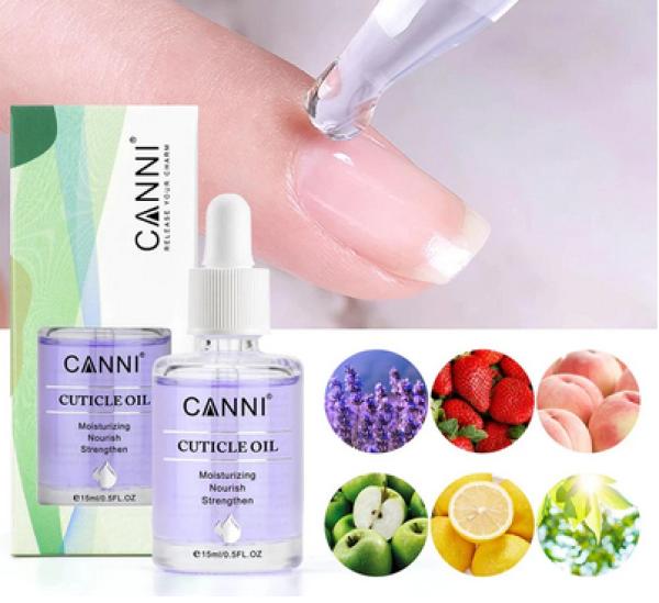 Actual product image Canni Cuticle Oil Green (15 ml)