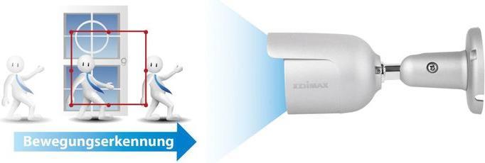 Produktbild edimax IPCam IC-9110W V2 Outdoor,720p,Smart HD,Day&Night (1280 x 720 Pixels)