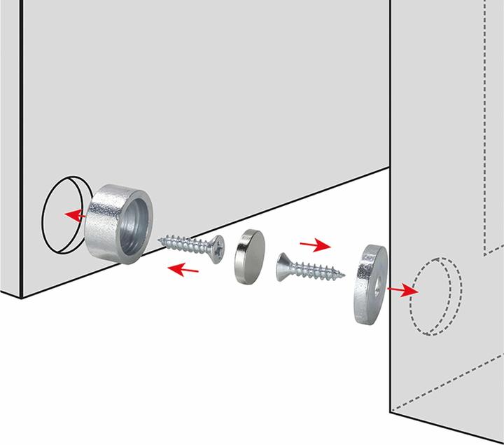 Image du produit Sintron Aimants de verrouillage de porte au néodyme, lot de 10, 12,7 x 6,35 mm Magnetics (10x)