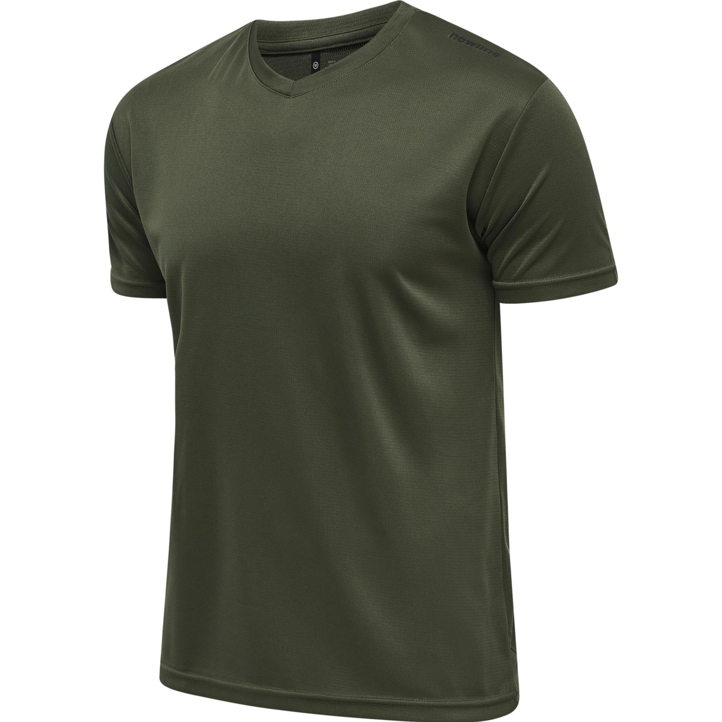 Thumbnail - Newline, Herren, Sportshirt, Base Cool Tee (L), Grün, L