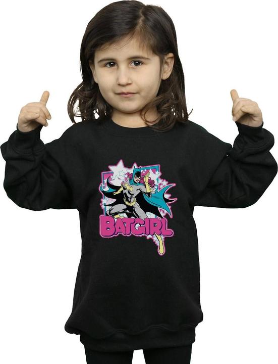 Actual product image Girls Batgirl Leap Sweatshirt (116)