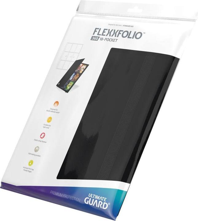 Actual product image Ultimate Guard Kartenmappe FlexXfolio Schwarz