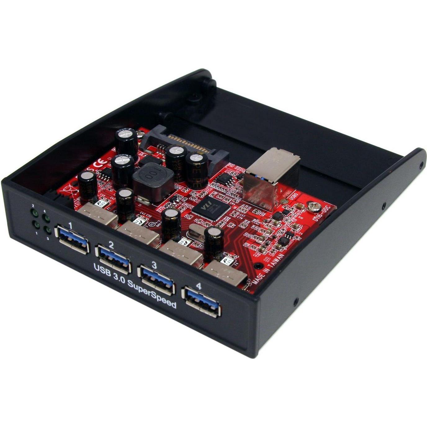 StarTech 35BAYUSB3S4, Dockingstation + USB Hub