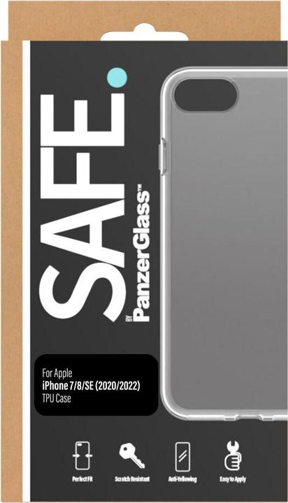 Productafbeelding PanzerGlass Safe (Apple iPhone SE (3e generatie), Apple iPhone SE (2e generatie), Apple iPhone 8, Apple iPhone 7)