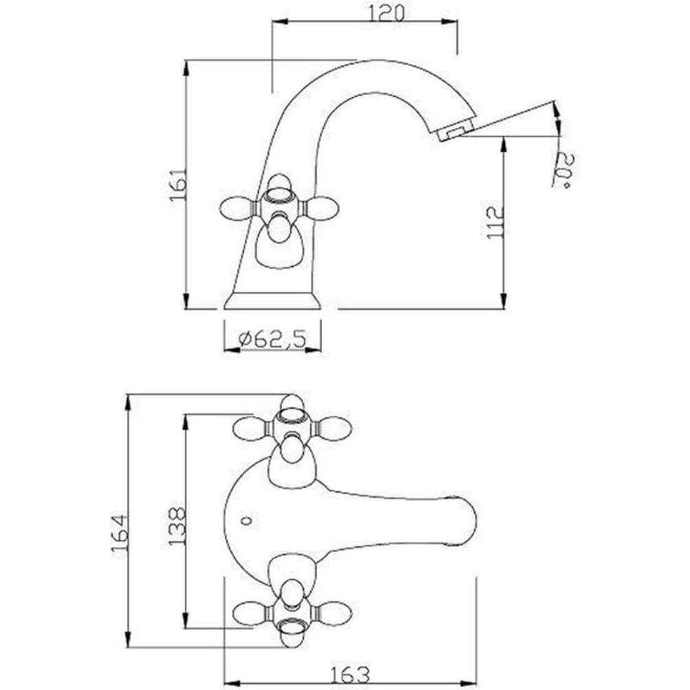 Thumbnail - Schütte, Badarmatur, ELK Waschtischarmatur