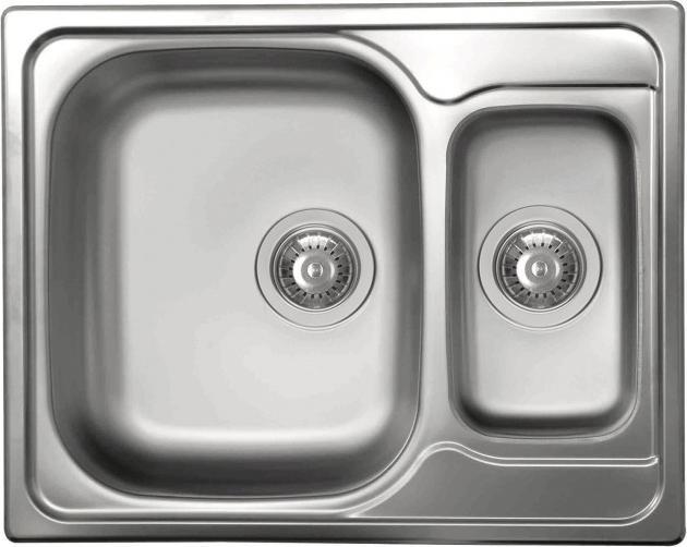 Elleci Special 250 Lavello montato su piano Rettangolare Acciaio inossidabile (Lavandino montato in alto, 49 cm, 62 cm)