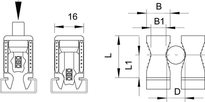 Image du produit OBO Bettermann OBO collier de percussion 2047 5-25 LGR