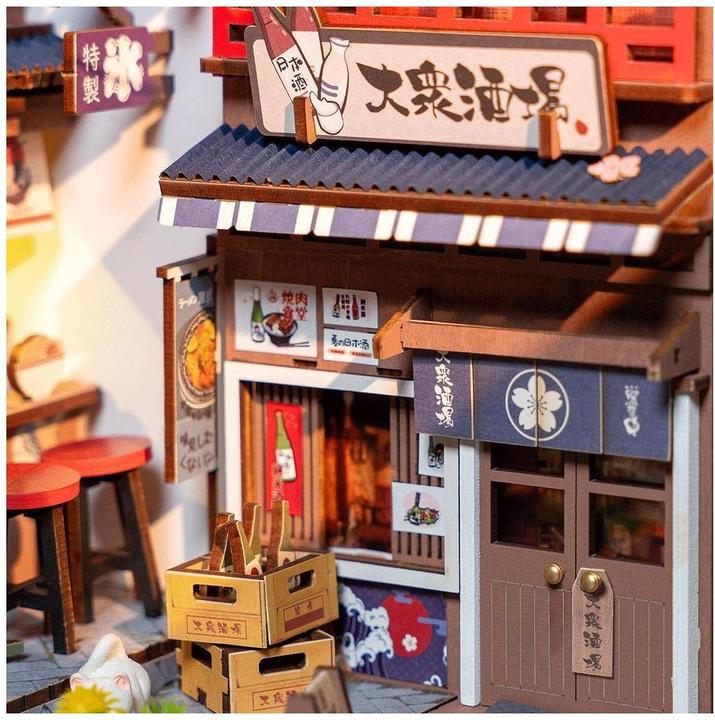 Actual product image Rolife Sakura Wine Alley - Book Nook