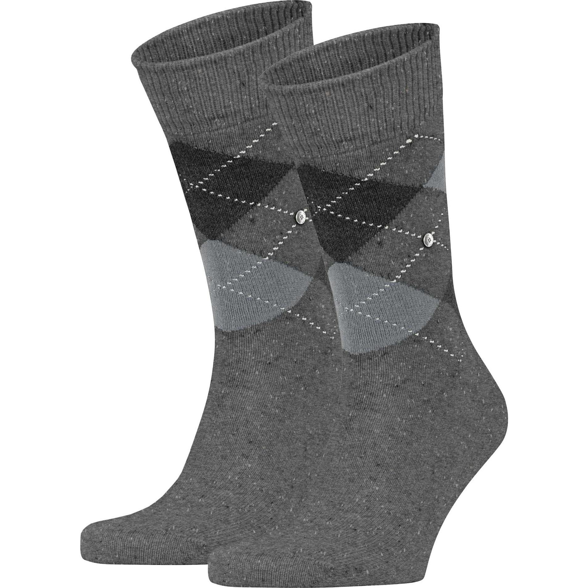 Burlington, Herren, Socken, Socken Casual Bequem sitzend Dundee, Mehrfarbig, (2er Pack, 40 - 46)