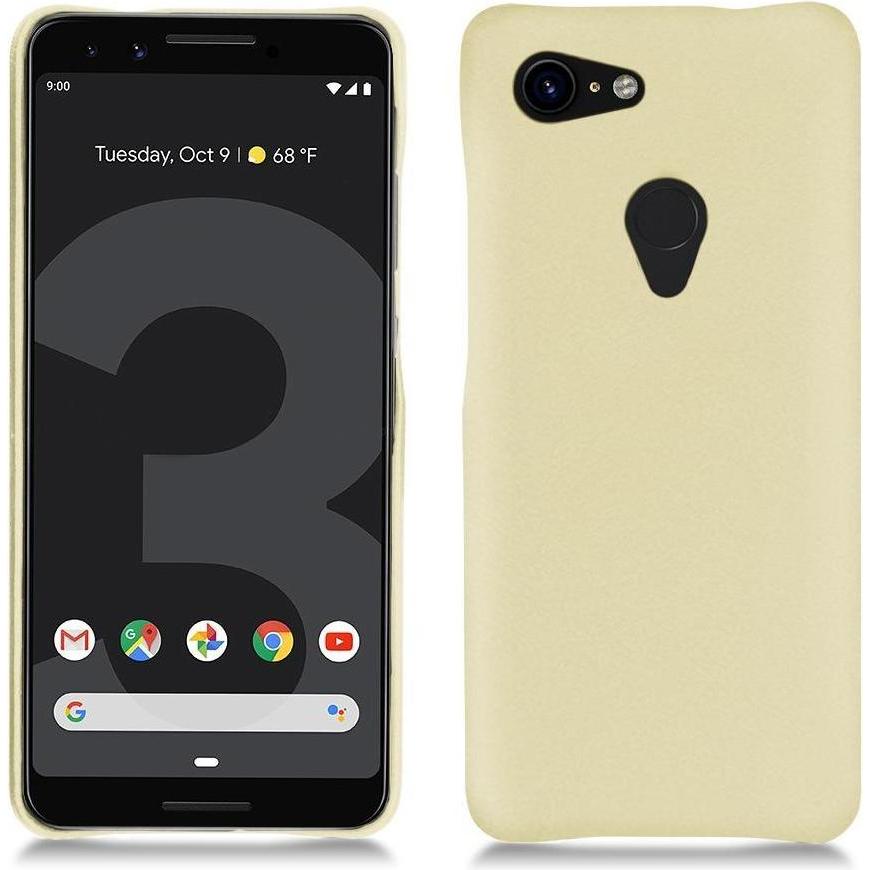 Noreve Lederschutzhülle (Google Pixel 3), Smartphone Hülle, Beige