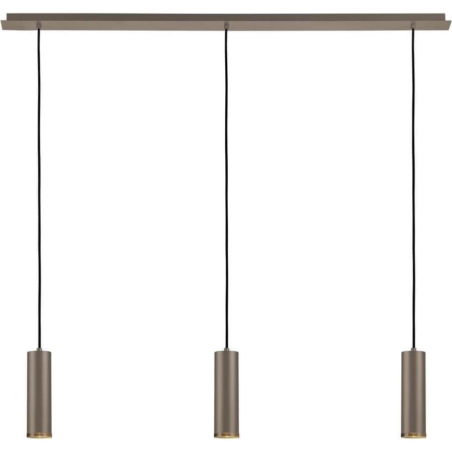Hell, Pendelleuchte, Polo Pendelleuchte GU10 2-fach Dekoring abnehmbar Taupe 20515/3-12 (GU10)