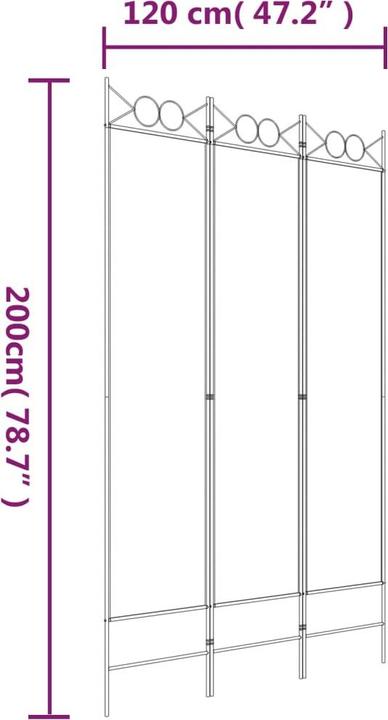 Immagine prodotto vidaXL Raumteiler