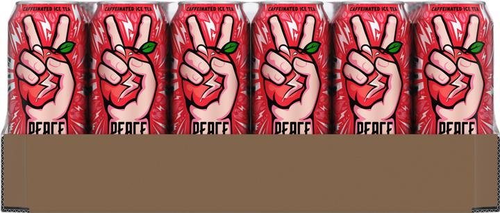 Actual product image Peace Tea Punchy Peach (24 x 50 cl)