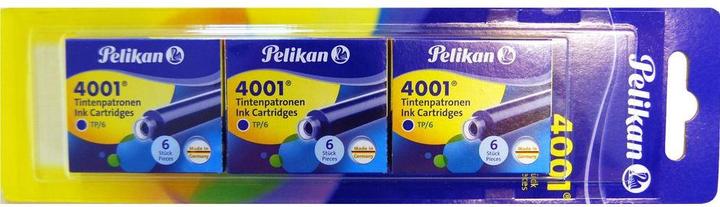 Image du produit Pelikan Cartouche d'encre TP/6/3B bleu royal (Bleu, 3 pcs)