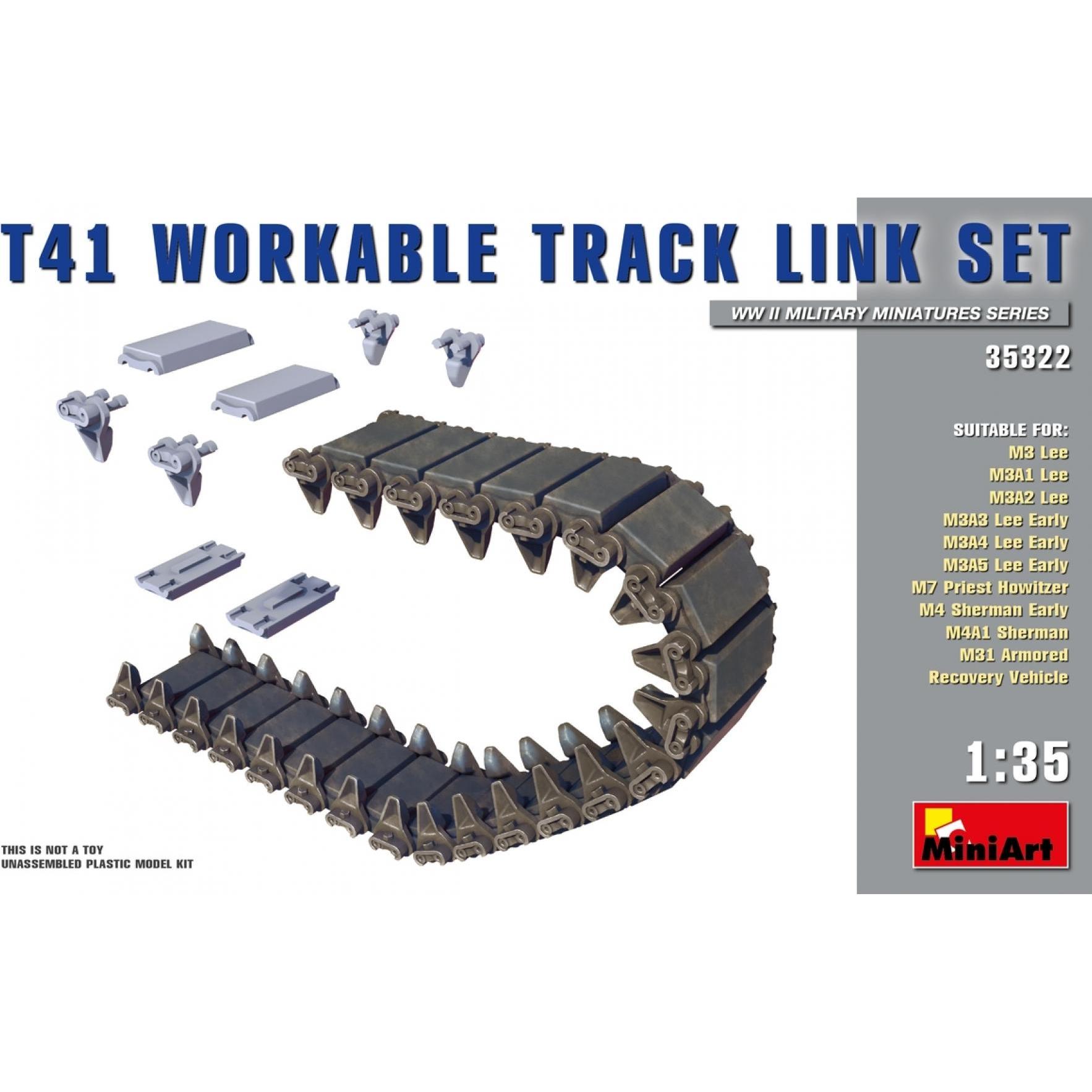 Mini art T41 Workable Track Link Set