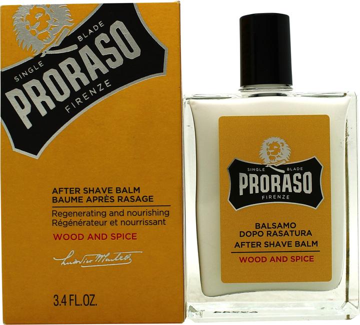 Proraso Wood & Spice (Aftershave balm, 100 ml)