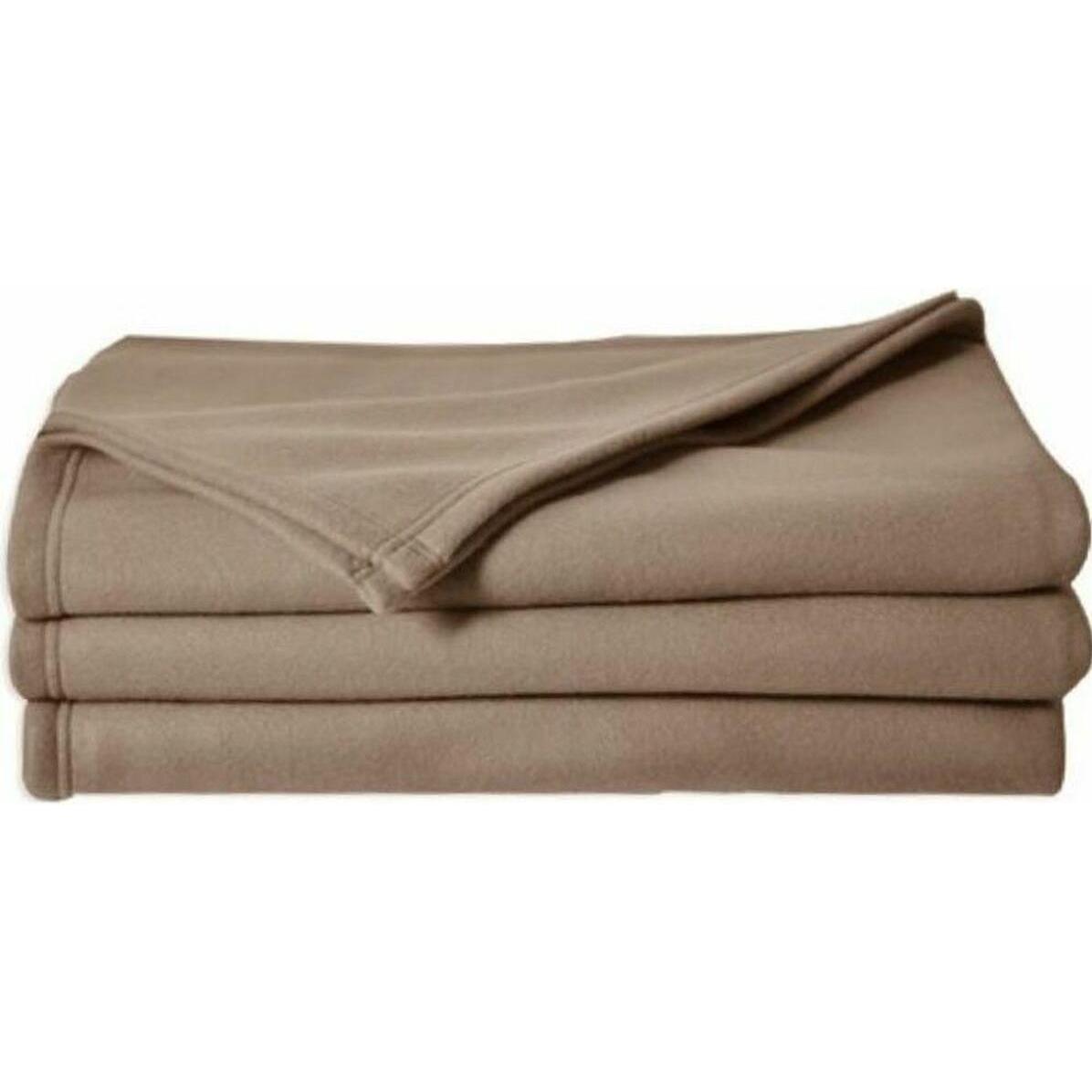 Poyet Motte, Decke, Decke Braun 220 x 240 cm 100 % polyester (220 x 240 cm)