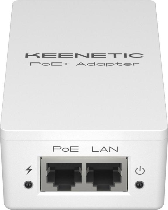Actual product image Keenetic PoE+ adapter KN-4510-01-EU PoE+ injector (802.3at (PoE+), 30 W)