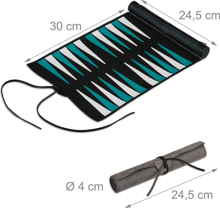 Produktbild Relaxdays Backgammon