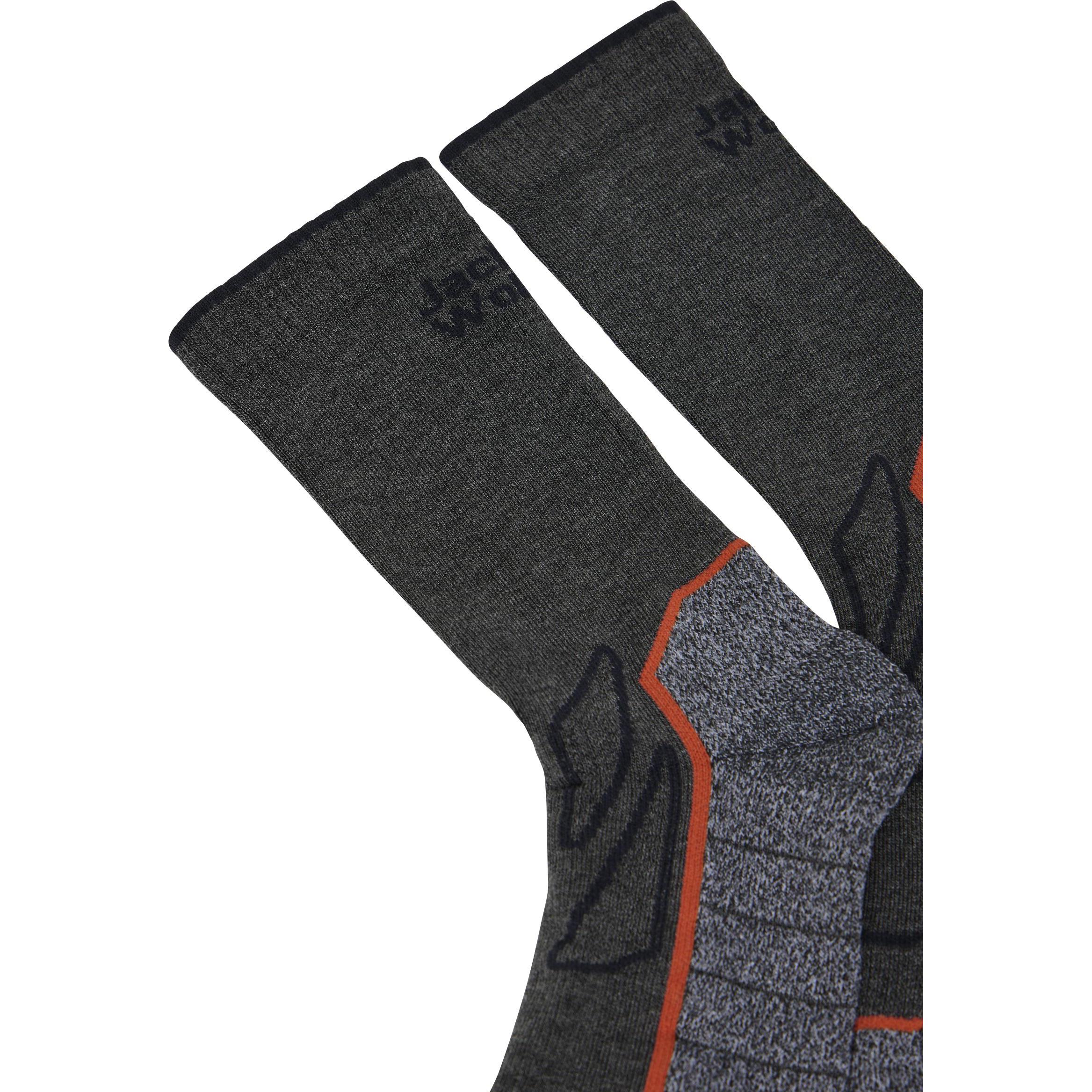 Thumbnail - Jack Wolfskin, Herren, Socken, Vojo Sock Cl C, Grau, (41 - 43)