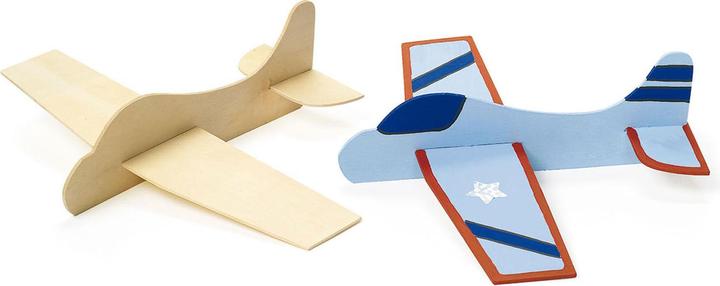 Produktbild Colorations Herstellung von Modellflugzeugen aus Holz, 12er-Set
