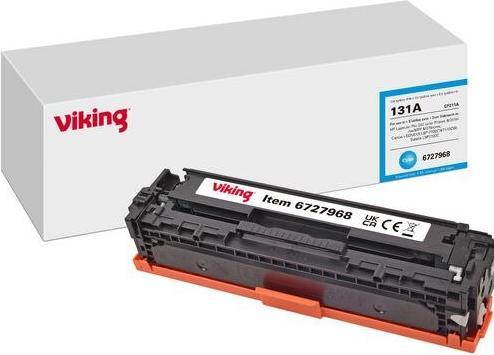 Actual product image Viking Toner cartridge Compatible HP 131A CF211A Cyan