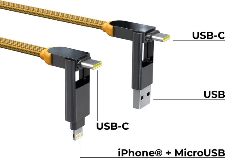 Produktbild Rolling Square inCharge XL (2 m, USB 2.0, 100 W)