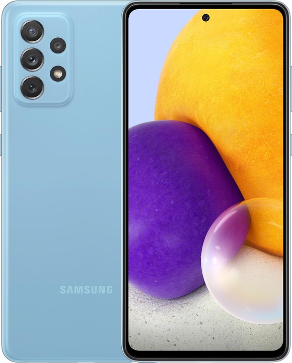 Produktbild Samsung Galaxy A52 EU (128 GB, Blue, 6.40", Dual SIM, 64 Mpx, 4G)