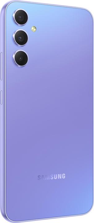 Actual product image Samsung Galaxy A34 5G (256 GB, Awesome Violet, 6.60", Dual SIM, 5G)