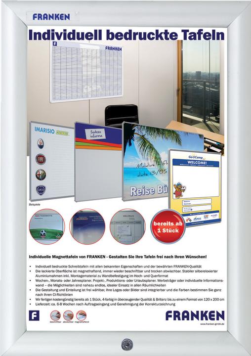 Actual product image Franken Poster Frame Security Lockable