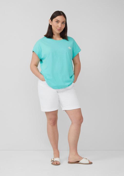 Produktbild S.Oliver T-Shirt T-Shirt im Relaxed Fit mit kleinem Artwork (46)